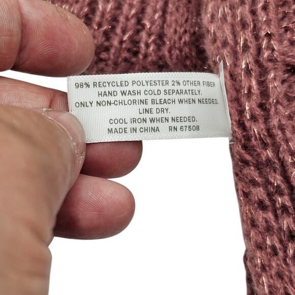 Set of 3 Bundle-Style & Co. Rose Pink Winter Scarf, Gloves & Hat - Picture 7 of 7